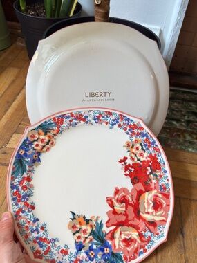 Liberty for Anthropologie Wiltshire Garden Dinner Plates